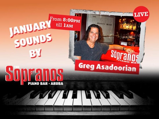 The Sopranos Piano Bar: January with Greg Asadoorian