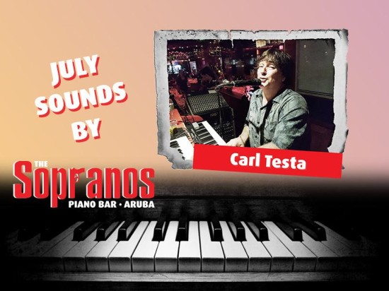 Carl Testa Takes the Stage at Sopranos Piano Bar This July